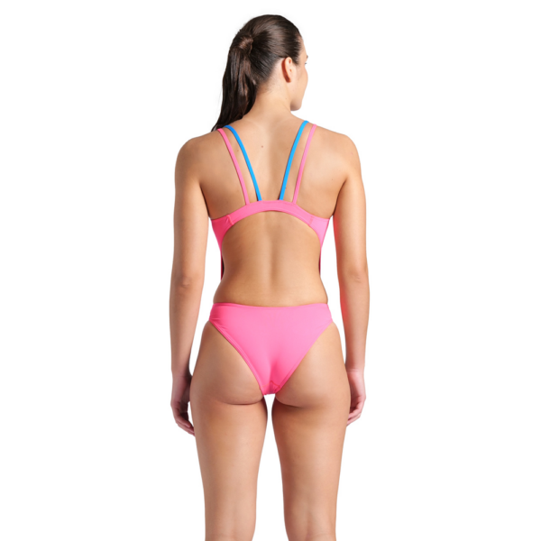 Arena Team Tech Multi Pink Swimsuit
