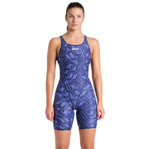 Arena Printed Navy Legged Swimsuit