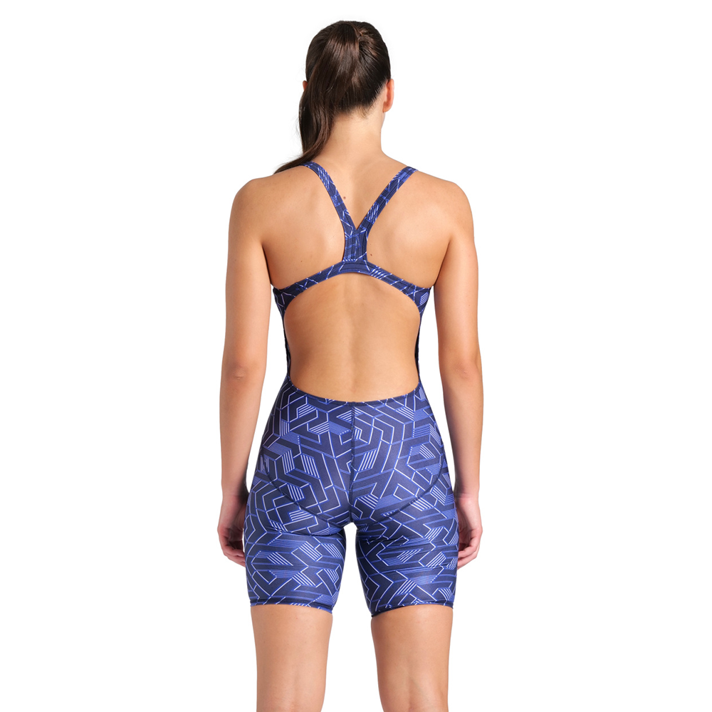 Arena Printed Navy Legged Swimsuit