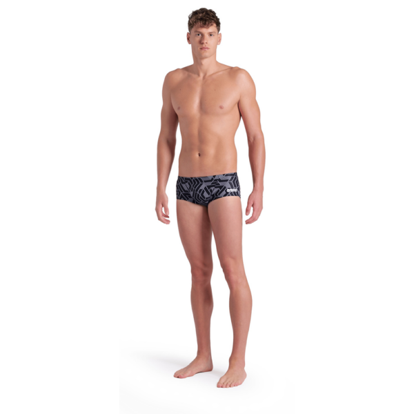 Arena Escape Black Low Waist Shorts