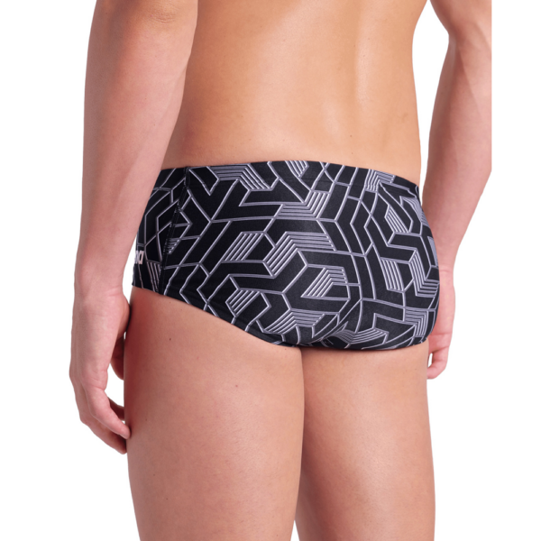 Arena Escape Black Low Waist Shorts