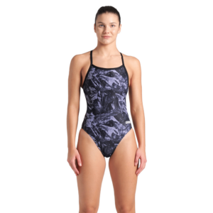 Arena Crackle Challenge Black Swimsuit