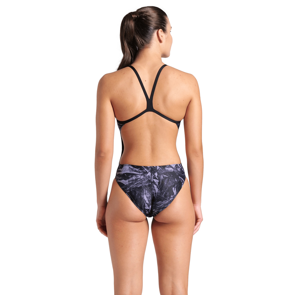 Arena Crackle Challenge Black Swimsuit