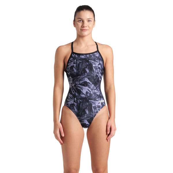Arena Crackle Lightdrop Black Swimsuit