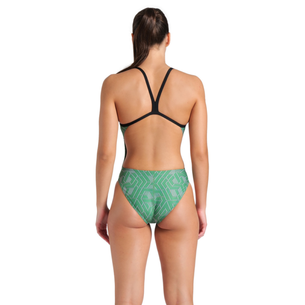 Arena Escape Challenge Green/Black Swimsuit