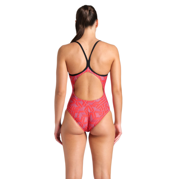 Arena Escape Lightdrop Red/Black Swimsuit