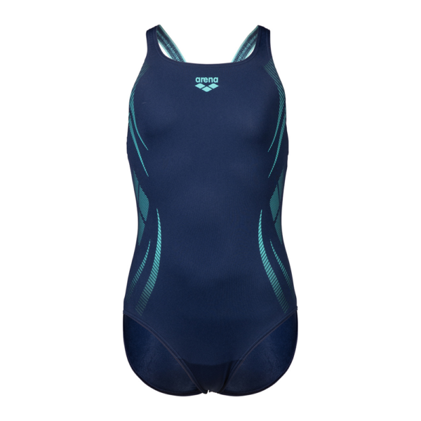 Arena Poseidonia Girl's Blue Swimsuit