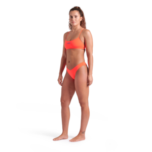 Arena Bright Coral Bandeau Bikini