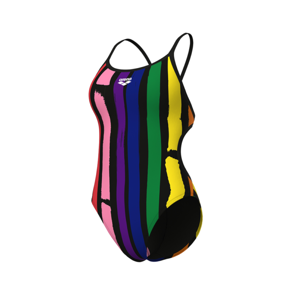 arena Painters Lace Back Swimsuit