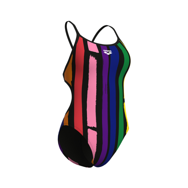 arena Painters Lace Back Swimsuit