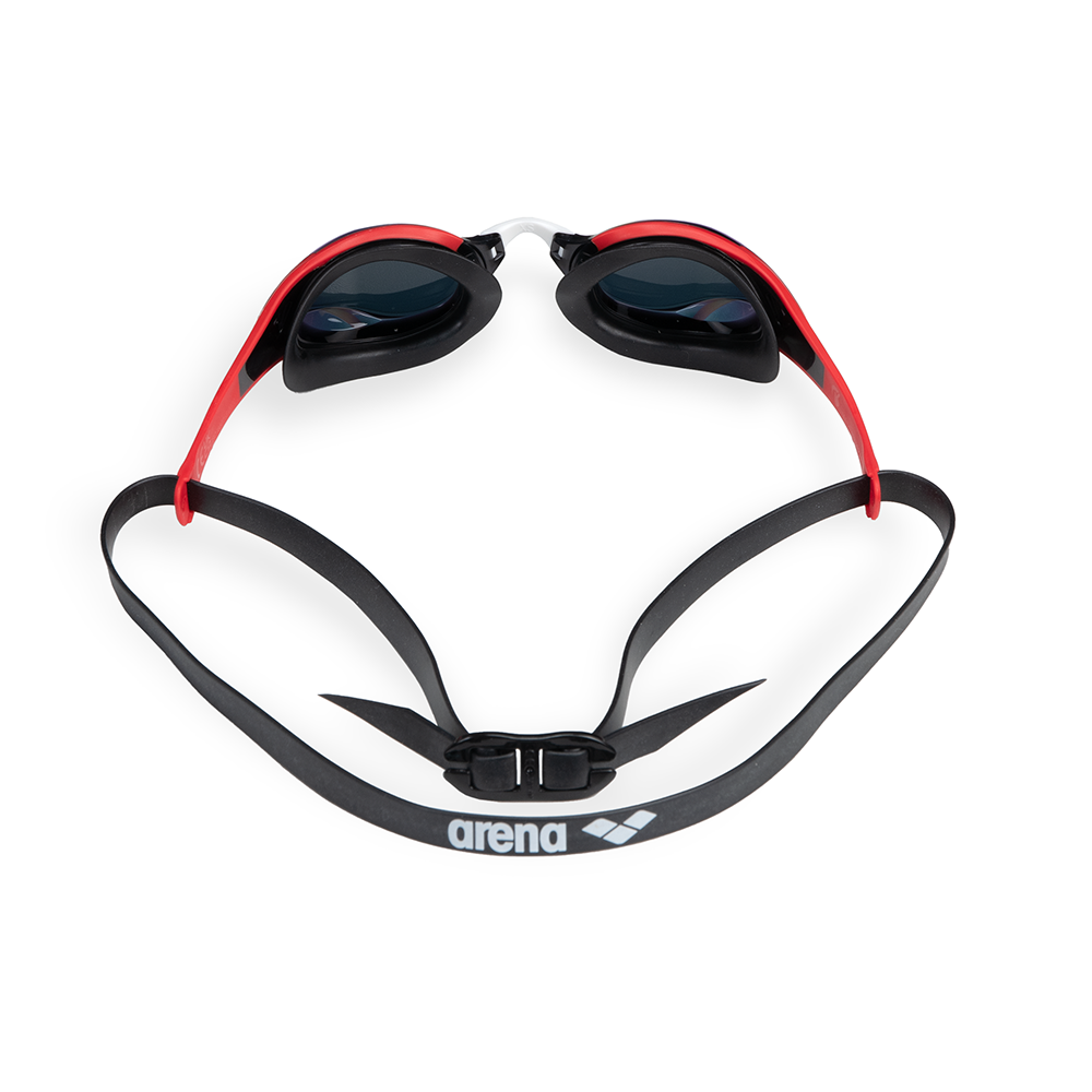 006870-103-COBRA-EDGE-SWIPE-MR-S-003 Arena Cobra Edge Swipe Mirrored Goggles - Gold / Red
