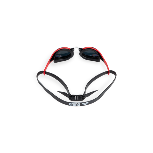 Arena Cobra Edge Swipe Mirrored Goggles - Gold / Red