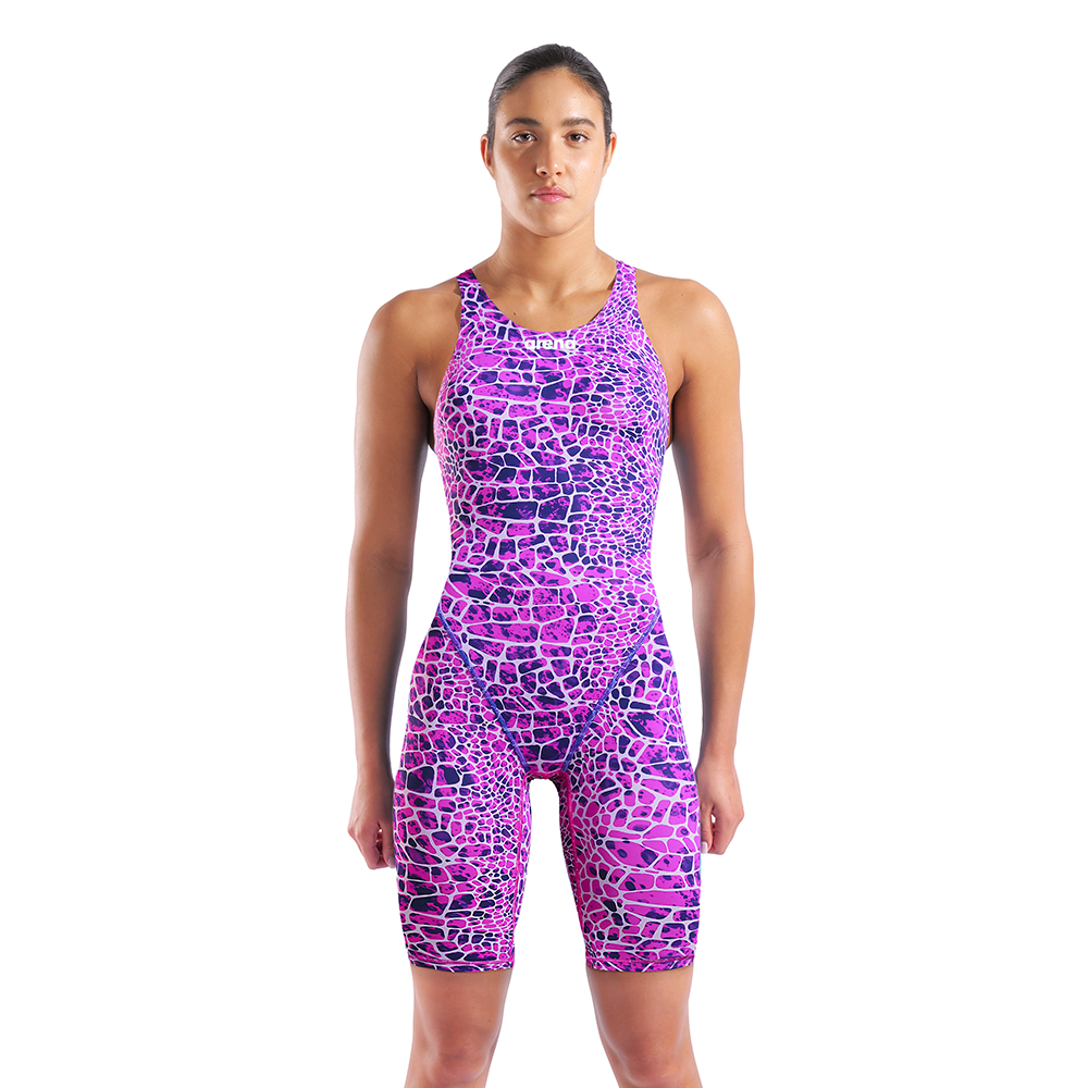 006349-206-POWERSKIN-ST-NEXT-LE-OB-001 Arena ST Next Kneesuit - Snakeskin Pink