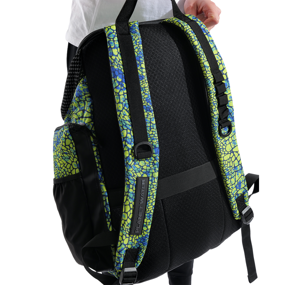 010232-913-ARENA-ONE-GO-BACKPACK-45L-AO-011 Arena One Go Backpack - Snakeskin Green