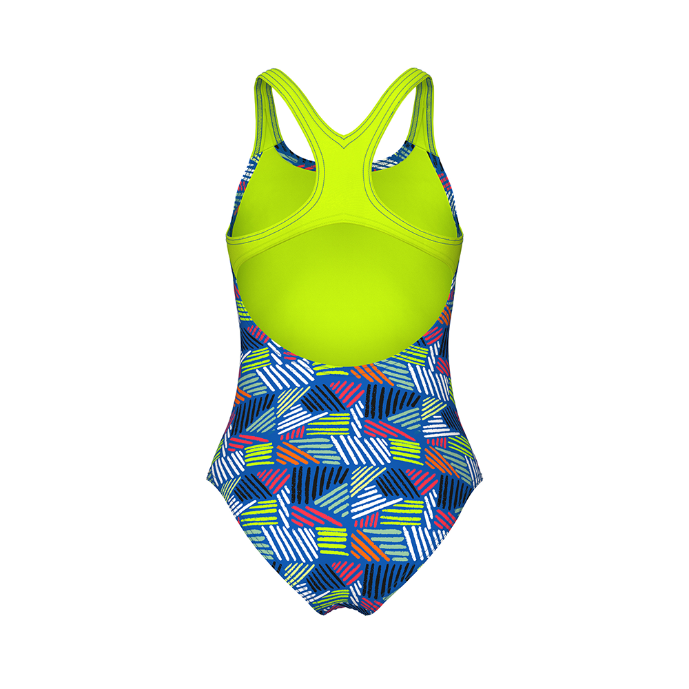 010285-760-03.12014d89 Arena Girls Swimsuit - Blue Candies