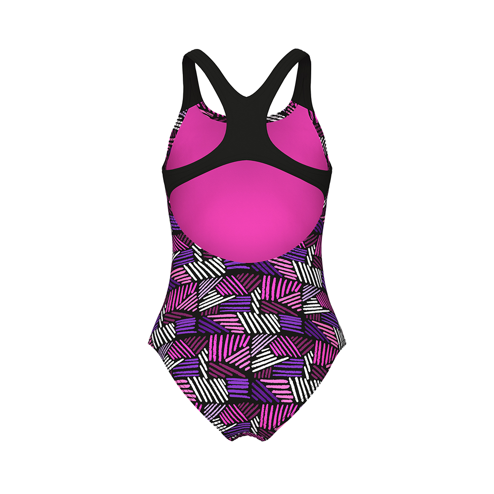010285-990-03.e1f6d65b Arena Girls Swimsuit - Pink Candies