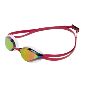Arena Python Mirrored Goggles Copper White/Red