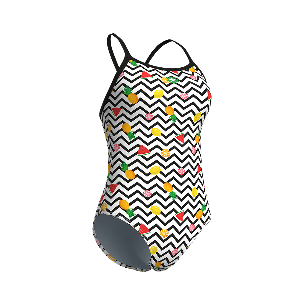 010710-515-01 Arena Fruits Light Drop Back Swimsuit