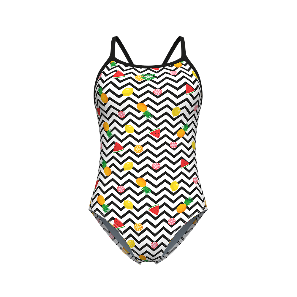 010710-515-02 Arena Fruits Light Drop Back Swimsuit