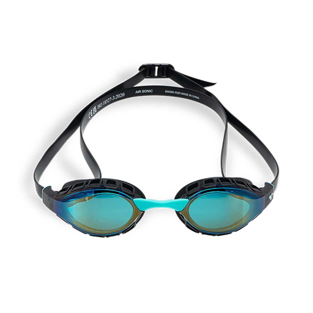 011004-150-AIR-SONIC-MIRROR-002 Mirror Arena Air Sonic Goggle - Aqua/Black