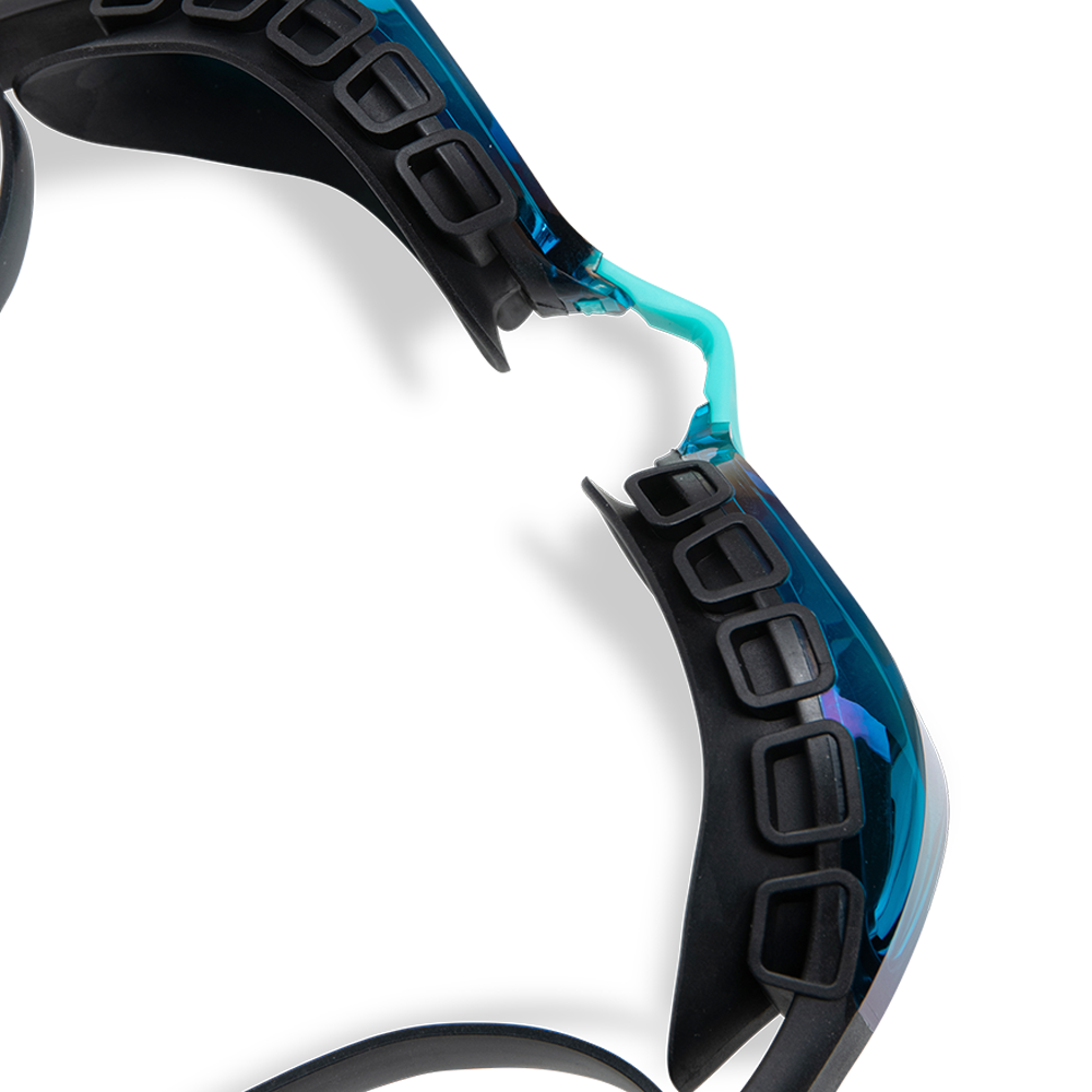 011004-150-AIR-SONIC-MIRROR-007 Mirror Arena Air Sonic Goggle - Aqua/Black